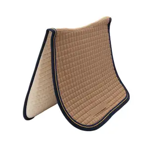 Wholesale Horse Accessories Dressage Saddle Blankets Customized Logo Custom Made Riding Jumping Horse Saddle Pads