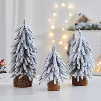 Mini Arbre de Noël Artificiel, Décoration de Bureau Éternelle, Modèle de Décoration de Noël d'Intérieur Simulé