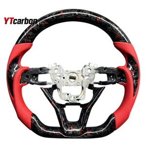 Setir Mobil YTcarbon untuk Accord Generasi ke-10 City Insight Odyssey JDM, Aksesoris Interior Mobil, Gaya Balap Kustom, Serat Karbon Asli - Product Image 3
