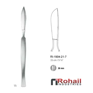 ステンレス鋼の最高品質の鋼メス刃サイズ36mm外科用解剖ナイフ