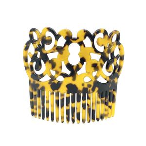 ファッションヘアコームガールズヘアクリップアクリルカメシェルプラスチックヘアアクセサリー女性用アイランドビーチサマースタイル - Product Image 5