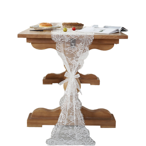 Chemin de table en dentelle blanche tissée, nappe rectangulaire décorative pour fête de Noël, banquet de mariage, fête à domicile, anniversaire - Product Image 1