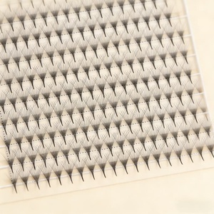 0.05mm 6D 8D Pre Made <b>Fans</b> Lashes Extension 10D 12D 0.07mm C D Short Long Stem Premade Volume <b>Fans</b> - Product Image 1