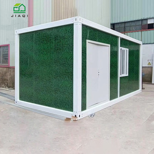 Casa Contenedor Prefabricada de Panel Sándwich de 40 pies x 20 pies, Diseño <span class=keywords><strong>Chino</strong></span>, Empaquetada Plana - Product Image 1