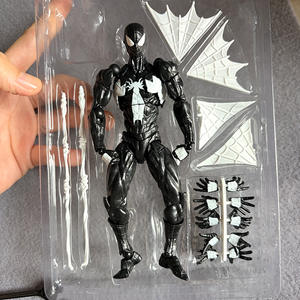 Figurine articulée Spider-Man SHF Venom Suit, modèle de poupée en plastique à assembler, <span class=keywords><strong>jouet</strong></span> transfrontalier - Product Image 4