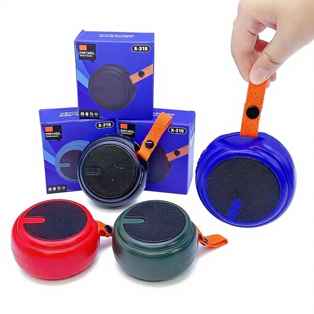 Manufacture Portable Wireless Speakers Loud Stereo Sound Deep Bass  Speaker