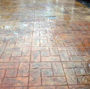 Herramientas de estampado de hormigón de caucho con patrón de piedra aleatorio a <span class=keywords><strong>precio</strong></span> de fábrica - Product Image 2