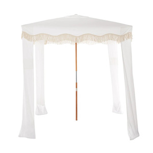 Vente en gros Tentes cabanes de plage personnalisées pour l'extérieur Tentes carrées pour parasol, abris pare-soleil pour mariage, tente de fête à la <span class=keywords><strong>piscine</strong></span> - Product Image 5