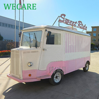 WECARE Carritos De Helados Movil Bubble Tea Coffee Hotdog Ice Cream Truck Food Service Car Electric Food Truck with Full Kitchen