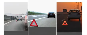 Triángulos Reflectantes de Emergencia Plegables para Vehículos Afectados por Averías - Product Image 4
