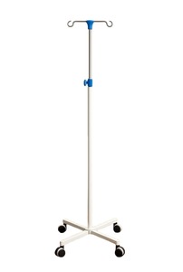 Soporte de Acero Inoxidable para Suero Intravenoso, el Más Vendido, con Altura Ajustable y Base de Cinco Patas, para Uso Hospitalario y Clínico, Disponible para la Venta - Product Image 5