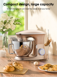 <span class=keywords><strong>Robot</strong></span> de <span class=keywords><strong>cuisine</strong></span> domestique mélangeur sur socle planétaire électrique pour boulangerie avec <span class=keywords><strong>crochet</strong></span> pétrisseur pour mélanger les aliments et préparer les gâteaux - Product Image 2