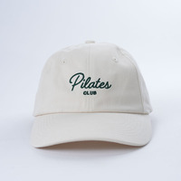Nuevo diseño, gorra de 6 paneles, tela de algodón con logotipo bordado plano, sin estructura gorras de béisbol, sombreros deportivos de Golf, sombrero de papá de alta calidad