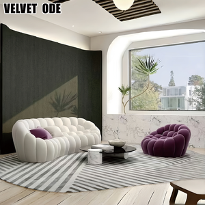 Divano Verde Lime Accogliente e Resistente, Pronto all'Uso, di Lusso Economico, per un'Atmosfera Rilassata, Ideale per Ospiti e Zona Familiare, Tendenza del Momento - Product Image 5