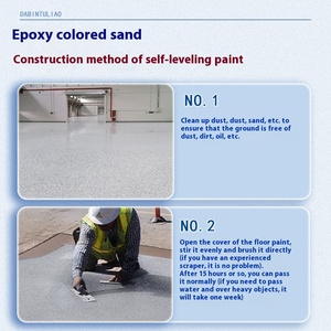 Pintura Epoxi Natural Autonivelante para Pisos con Certificación NSF, Acabado Mármol Resistente al Desgaste para Pisos de Cemento, Cerámica y Azulejos Marinos - Product Image 5