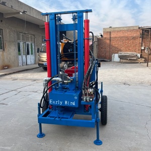 50m 100M 150M 200m Mini DIESEL nước giếng khoan Giàn Khoan cầm tay nhỏ Giàn Khoan nông nghiệp hoạt động cốt lõi Giàn Khoan - Product Image 1