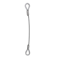 Câble métallique sans fin galvanisé en zinc haute résistance H-Quality WS03 6x37+IWRC 1770MPa, charge de rupture minimale 5:1, 2x WLL en traction