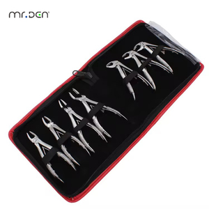 Yp <span class=keywords><strong>DENTAL</strong></span> Juego de 7 Pinzas de Extracción <span class=keywords><strong>Dental</strong></span> Pediátricas, Instrumentos Manuales de Acero Inoxidable, Certificación CE Clase I - Product Image 4