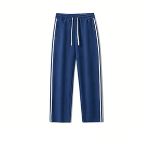 Completo Set Tuta Sportiva Casual da Uomo Vintage con Zip e Cappuccio, 340 GSM, Pesante, Personalizzabile - Felpa e Pantaloni Sportivi da Uomo - Product Image 4