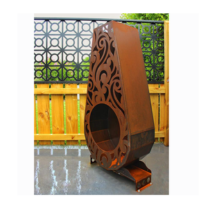 Brisseuse à charbon de bois w en métal naturel, grande taille, pour l'extérieur, résiste à la rouille, pour <span class=keywords><strong>Barbecue</strong></span> - Product Image 6