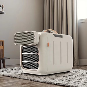 เครื่องปรับอากาศไฟฟ้า AC พลาสติกแบบพกพาพร้อมรีโมทควบคุมความร้อนและความเย็นประหยัดพลังงานเสียงรบกวนต่ำใช้ในครัวเรือน - Product Image 2