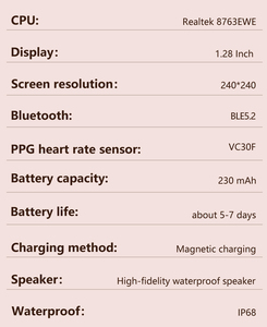 Decorazione diamante moda donna LW105 Miss periodo mestruale gravidanza Record relogio Reloj inteligente Bluetooth Smart Watch - Product Image 6