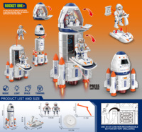 Denko Toy Jouet spatial pour enfants Jeu de camion vaisseau spatial