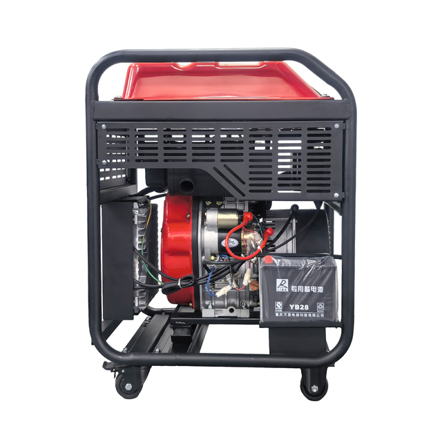 Portable 8.5kW 8kW Diesel Variable Frequency Generator 12500EDi-T Low Noise 230V/400V 50Hz Air Cooled