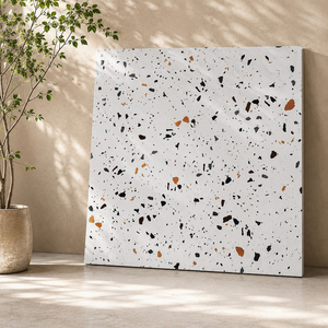 Carreaux de sol en céramique pour salle de bain, aspect terrazzo coloré et antidérapant, style rustique, 800*800, 800x800, pour usage résidentiel, balcon, chambre - Product Image 3