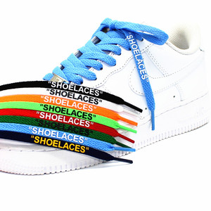 2026 nouveaux lacets KJ 47 "/55"/63 "lacets de remplacement lacets blancs lacets imprimés personnalisés pour baskets blanches - Product Image 6