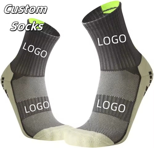 Unisex High Quality Non-Slip Soccer <b>Grip</b> <b>Socks</b> – Custom Breathable Cotton Sports <b>Socks</b> for Men Women, Designer Spring Wear - Product Image 1