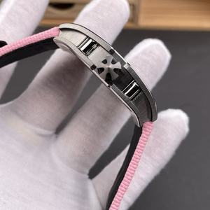 Top Titanium Ultra-Thin 001 Unisex Automatic Mechanical <b>Watch</b> Designer 3D Numerals Skeleton Dial Fashionable Sapphire Crystal - Product Image 5