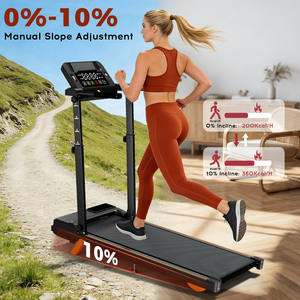 EU 4 in 1 New Home Exercising With Handrail Foldable Desk <b>Walking</b> Pad <b>Machine</b> for Office Use with Remote Incline - Product Image 1