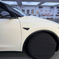 WRAPMASTER 1,52*17m PET PVC Vinyl Auto-Folierungsfilm Ultimate Flat Coopers Weiß Kratzfest OEM-Service