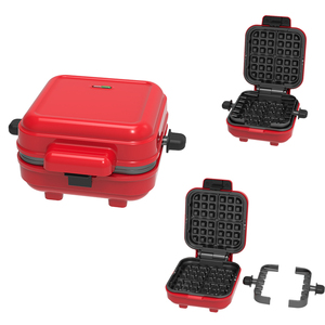 Poignée détachable double interrupteurs marche/arrêt Plaques à revêtement antiadhésif Nettoyage facile Petit déjeuner Maker-<span class=keywords><strong>Appareil</strong></span> ménager électrique - Product Image 4