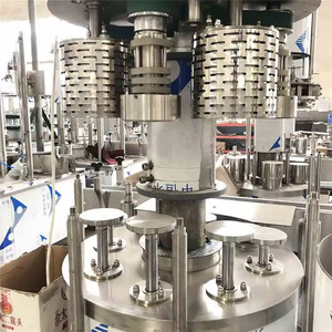 Tự Động 3-Trong-1 Máy Rót Chai Rượu Whisky Rượu Vang Máy Đóng Chai Dòng Rượu Vodka Rượu Vang Rượu Máy Rót - Product Image 3