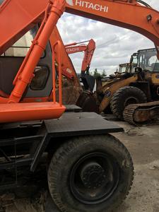 Grande pelleteuse de 16 tonnes, machine de construction, pengali, fabriquée au japon, ex160wd, pelle à roues d'occasion, pelleteuse Hitachi, à vendre - Product Image 5