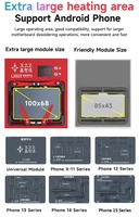 Station de dessoudage intelligente XZZ L2023 pour iPhone X - 16 Pro Max Android CPU IC Caméra BGA Outils de réparation de gabarits