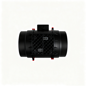 Hochleistungs-Abluftventilator 8 Zoll mit Windgeschwindigkeitsregler und Verzögerungsknopf für Kfz-Werkstätten - Product Image 3