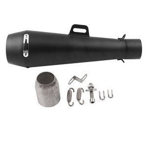 Resistente a alta temperatura negro M4 de 51 mm silenciador de escape de tubería con DB asesino Slip - Product Image 6