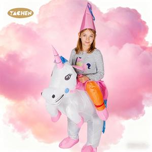 Yachen Mới <span class=keywords><strong>Inflatable</strong></span> <span class=keywords><strong>Unicorn</strong></span> Trang Phục Dành Cho Người Lớn Kid Đảng Vui Blow-up Cưỡi Khủng Long Phù Hợp Với <span class=keywords><strong>Inflatable</strong></span> Trang Phục Cho Đảng - Product Image 5