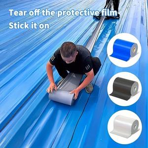 Adhesivo de polímero personalizado, <span class=keywords><strong>aislante</strong></span> de agua, membrana de barra de pegamento azul de plástico para techos, soluciones de calor y fugas - Product Image 2