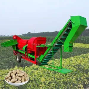 Machine de récolte d'arachides à tracteur en italie