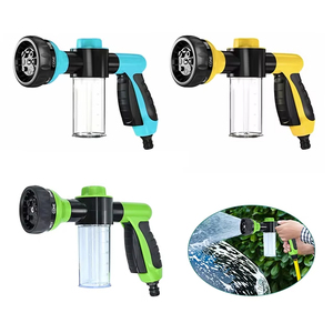 Multi Color ABS Foam <b>Water</b> Gun with High Pressure <b>Sprayer</b> and Soap Dispenser for Car Washing No Power Source - Product Image 3