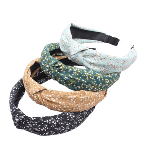 Fascia per capelli da donna in stile coreano alla moda copricapo per studenti con stile dolce accessorio in tessuto temperato - Product Image 1