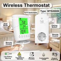 Termostato Inteligente Digital Electrónico para el Hogar, de Buena Calidad, para Dispositivos de Calefacción y Refrigeración