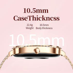 2025 Android IOS Frauen Wasserdichte Mode Gesundheits monitor Relojes Smart Watch Mit Blutdruck - Product Image 2