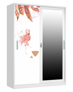 Meubles de chambre à coucher, armoire bon marché <span class=keywords><strong>avec</strong></span> <span class=keywords><strong>serrure</strong></span> et clé, casier en métal imprimé - Product Image 5