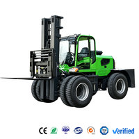 Chariot élévateur tout-terrain 4x4 Weichai CE Euro 5 ISO 3m EPA, manutentionneur à fourche, nouvelle performance, outil fiable pour une levée efficace