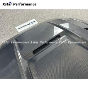Capot de capot ventilé en Fiber de carbone de Style Performance Xstar pour <span class=keywords><strong>Audi</strong></span> A4 B9 B9.5 B10 <span class=keywords><strong>S4</strong></span> RS4 - Product Image 4